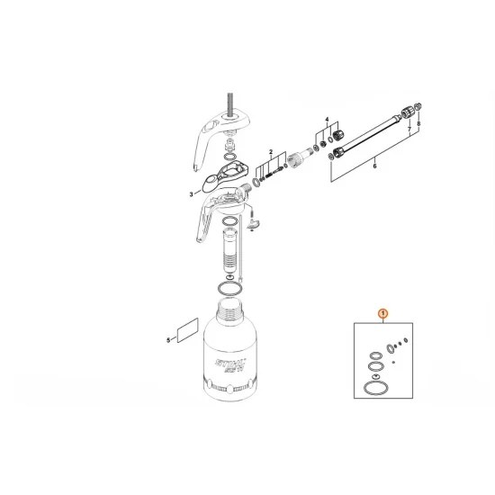 STIHL  Zestaw uszczelek 4255 007 1601